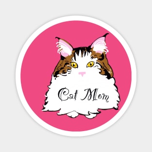 Cat Mom Magnet